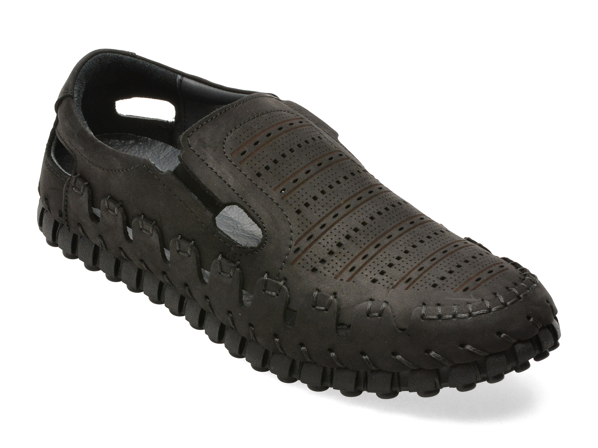 Pantofi GRYXX Negri Piele Naturală | Confort