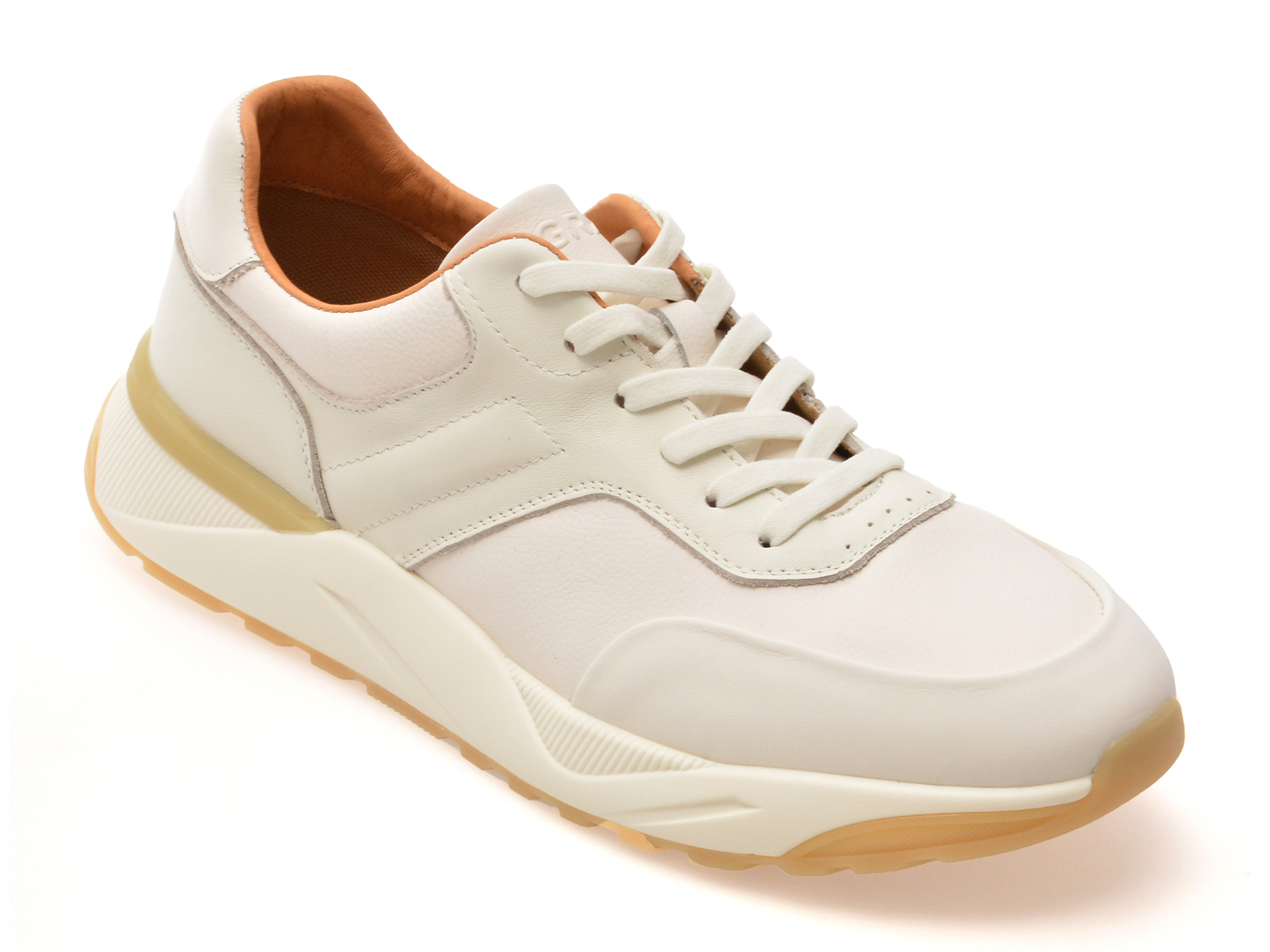 Pantofi GRYXX Albi din Piele Naturală