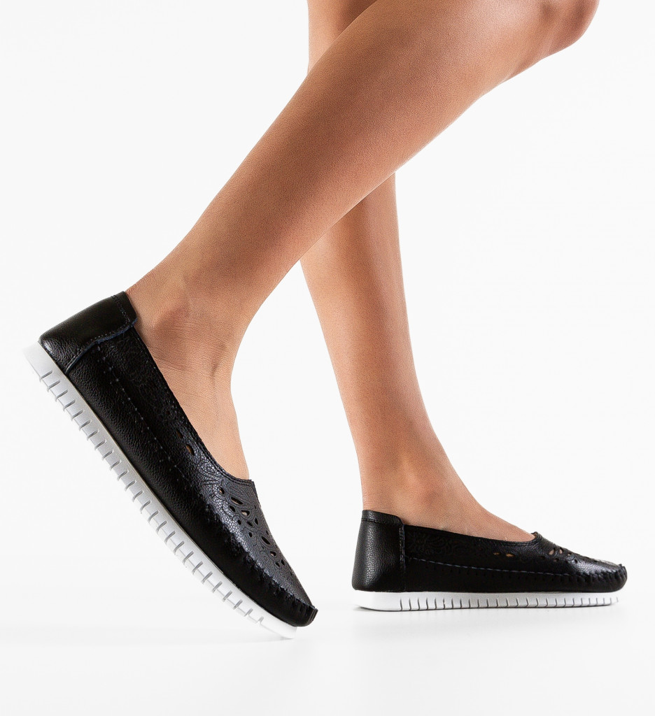 Pantofi Casual Fytay Negri - Confort și Stil - imagine 2