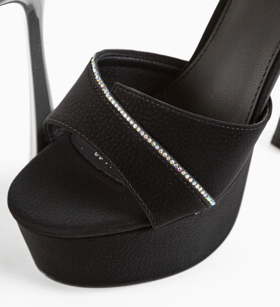 Sandale Caribou Negre | Eleganță și Stil - imagine 9