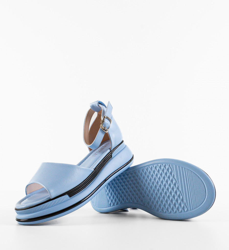 Sandale Dama Grifon Albastre | Eleganță și Confort - imagine 5