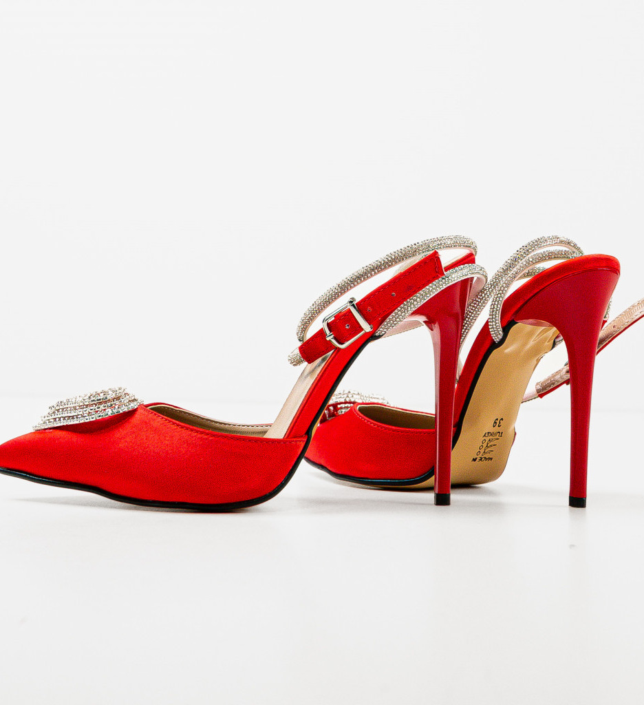 Pantofi dama Tabaga Rosii 2 - Eleganță și Stil - imagine 7
