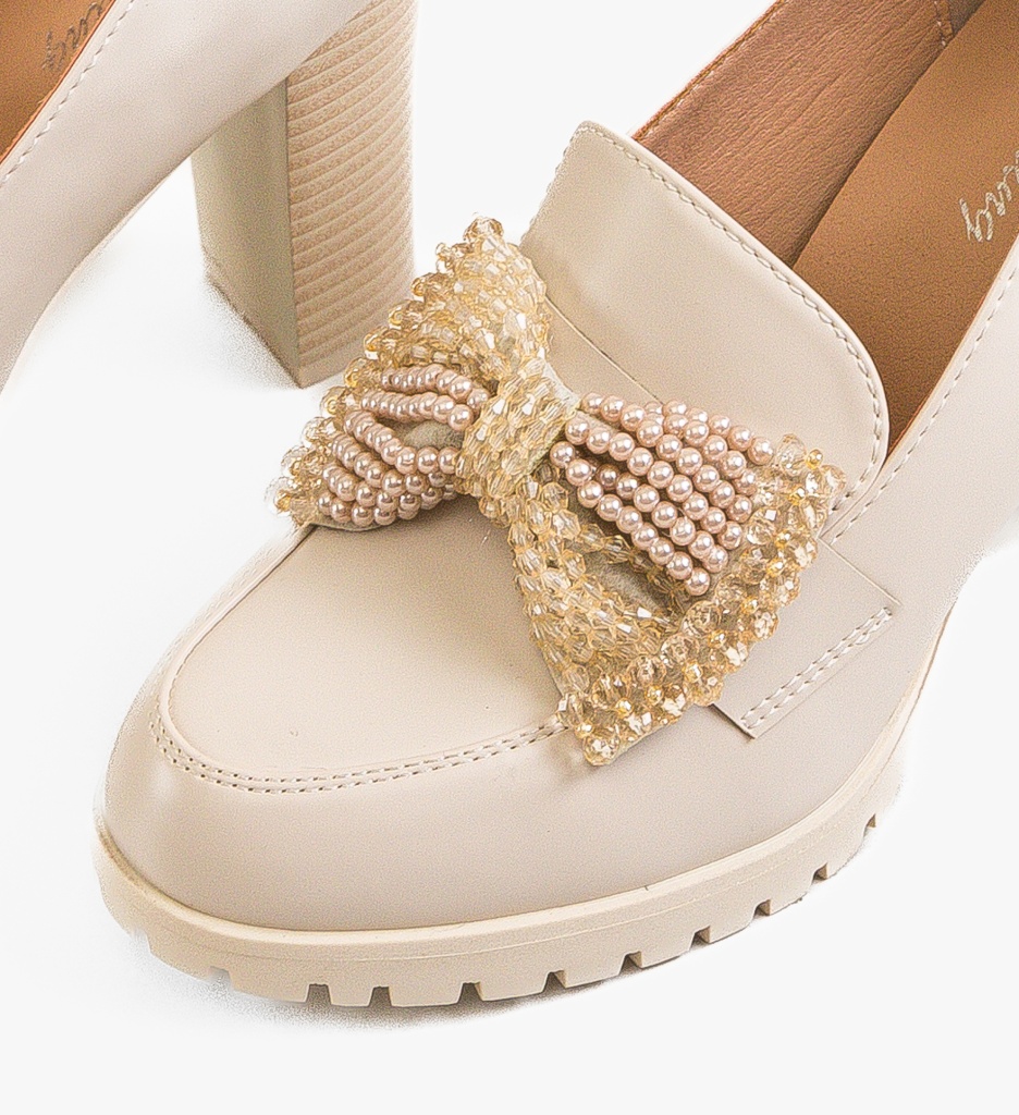 Pantofi Ashleigh Bej | Eleganță Asigurată - imagine 4