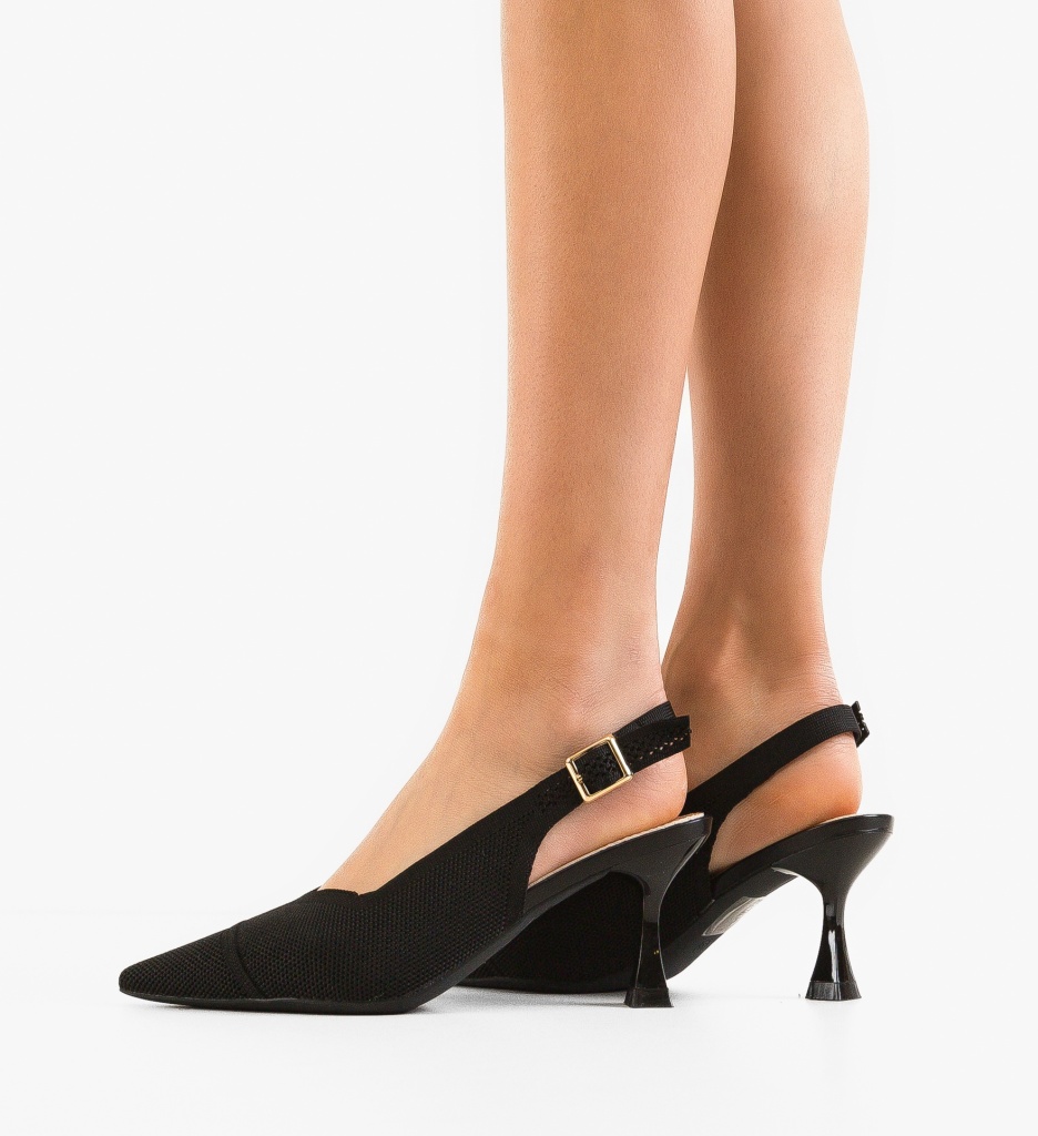 Pantofi cu Toc Aadam Negri - Eleganță Maximă - imagine 2
