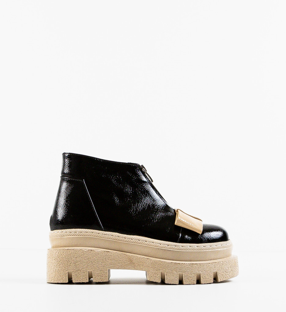Pantofi Casual Parqua Negri - Confort și Stil - imagine 4