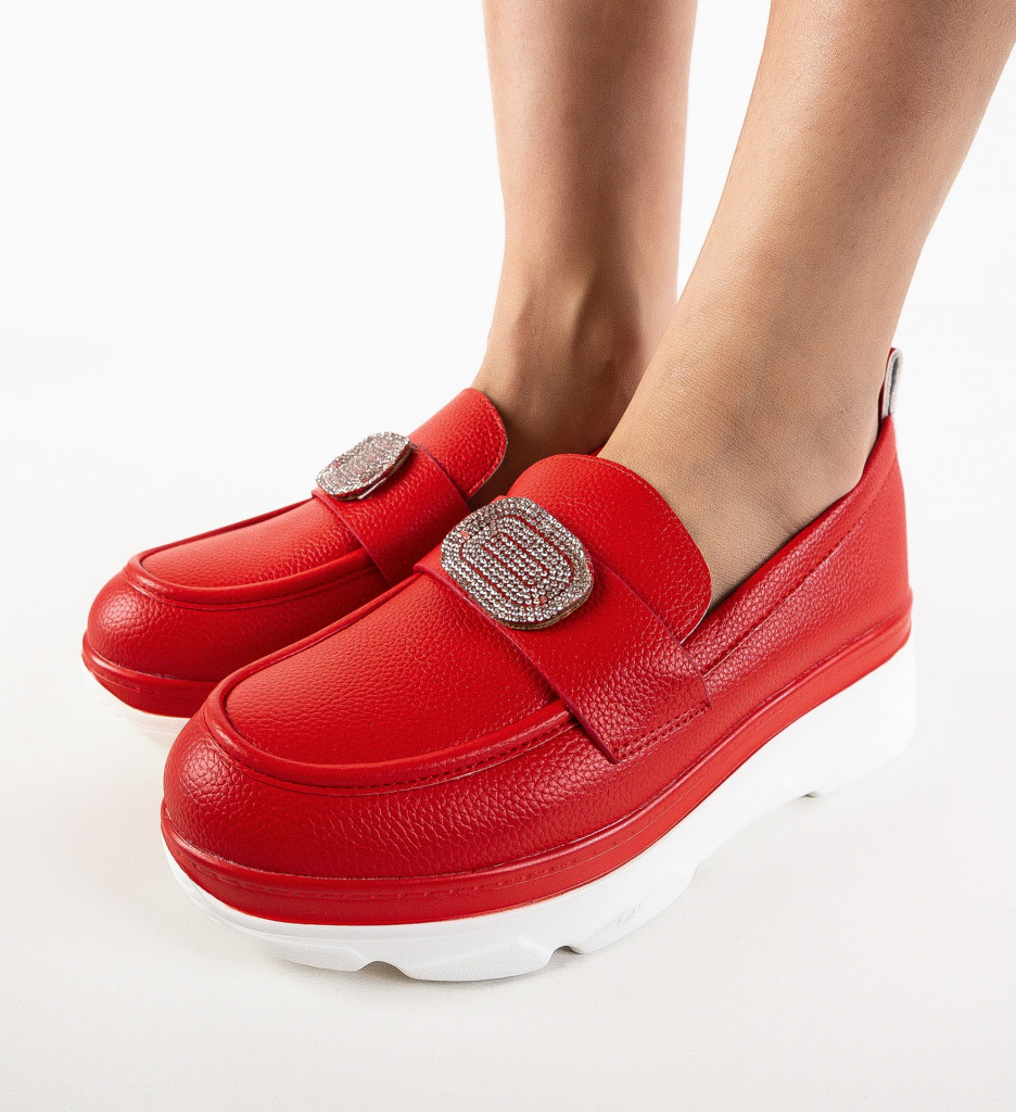 Pantofi Casual Dama Lonaza Rosi - Confort Stilat - imagine 5