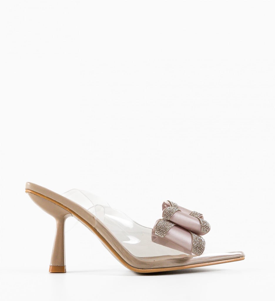 Pantofi cu Toc Goblin Bej - Eleganță și Stil - imagine 7