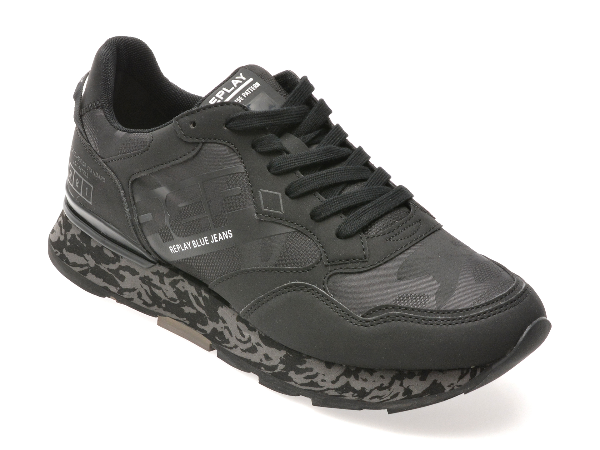 Pantofi Sport Replay Negri | Confort Urban