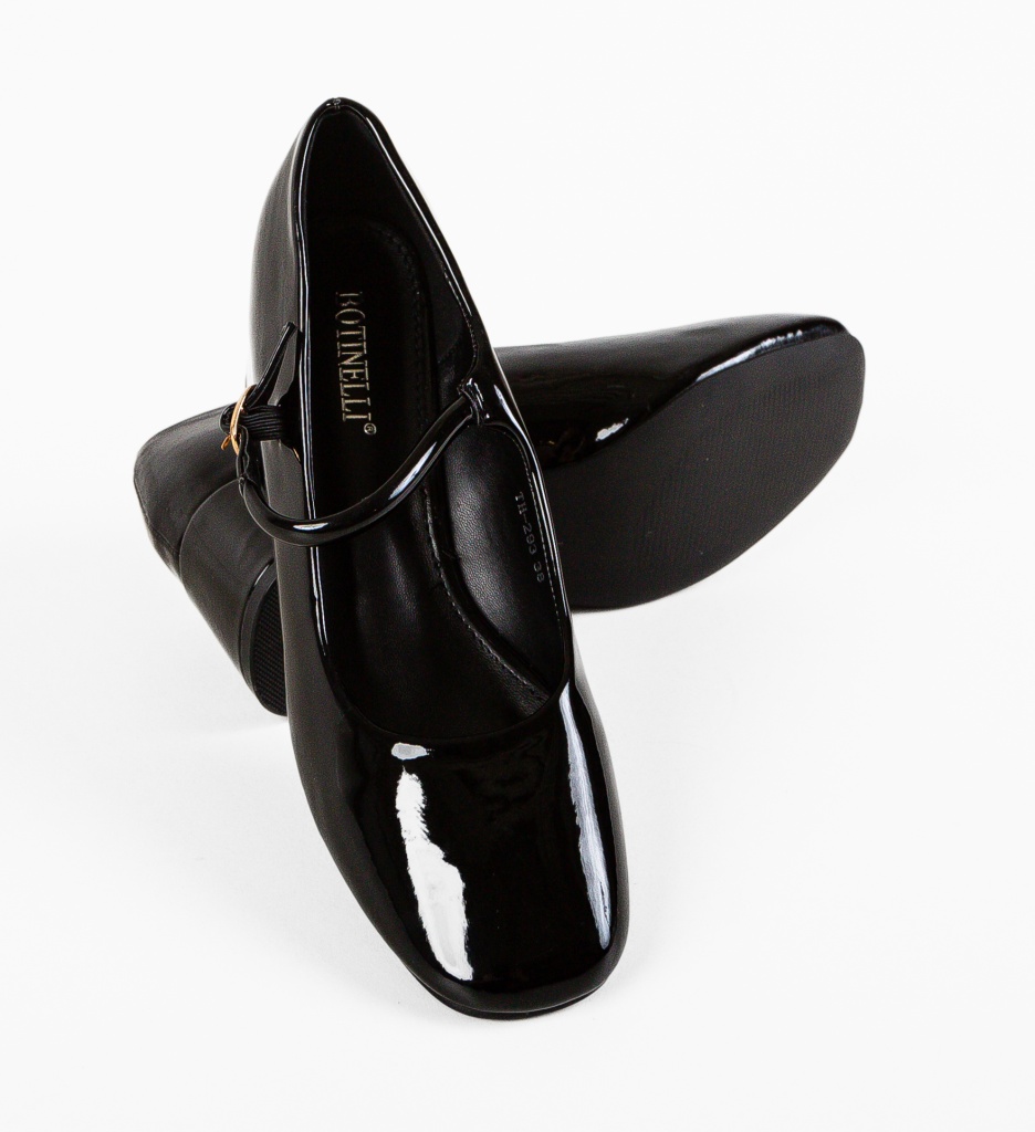 Pantofi Dama Bebewa Negri cu Toc Eleganți - imagine 7