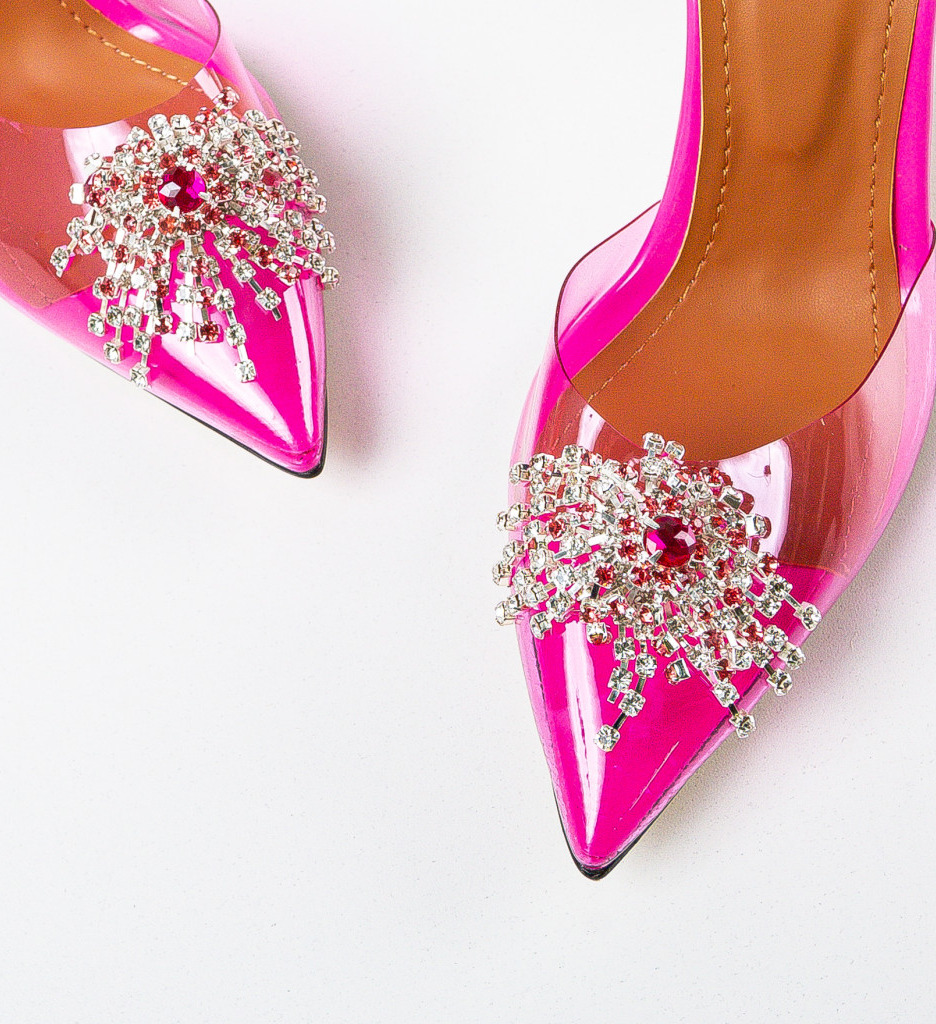 Pantofi Zanagama Fuchsia - Eleganță și Stil - imagine 6
