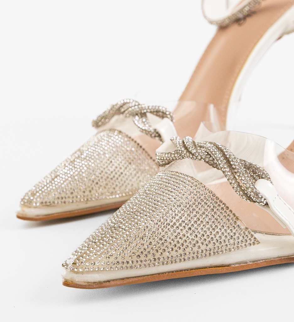 Pantofi cu Toc Estra Albi - Stil și Eleganță - imagine 6