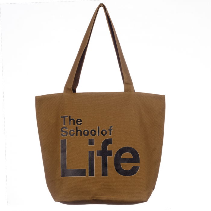 Geanta Bumbac Shopika School of Life | Stylish