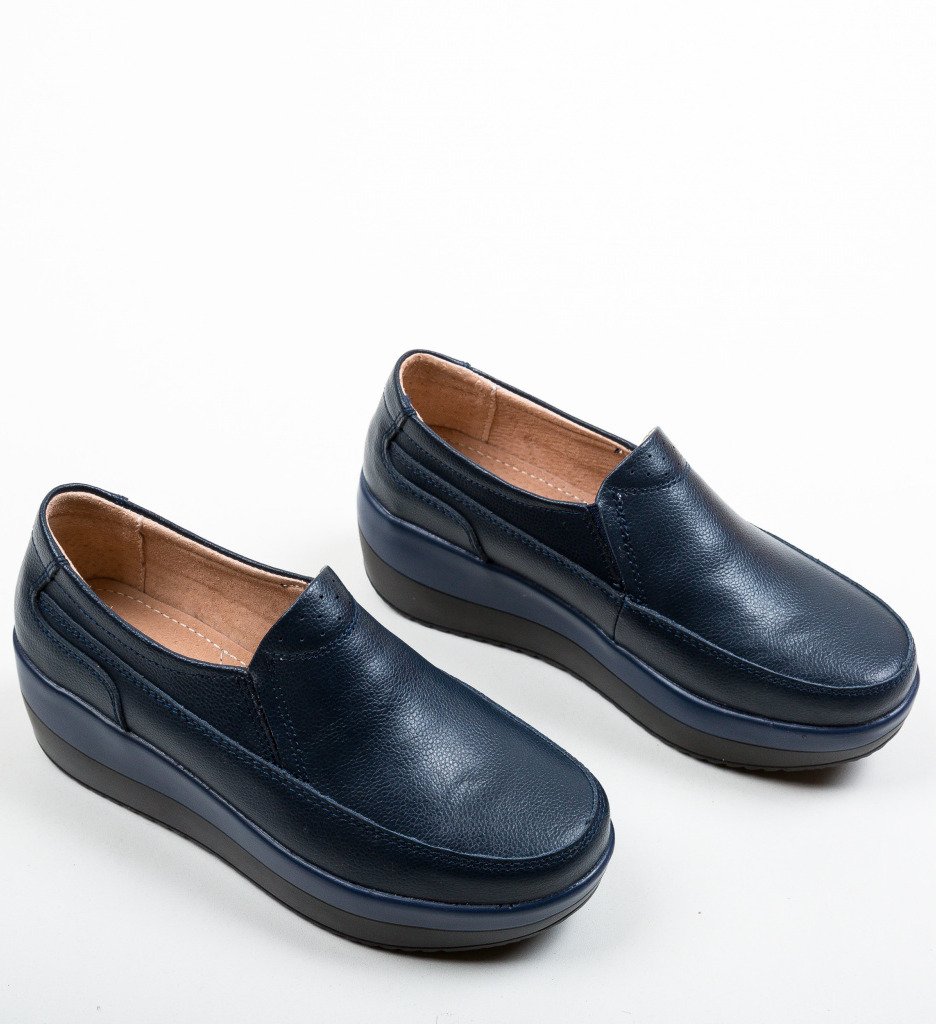 Pantofi Casul Freeman Bleumarin | Confort și Stil - imagine 5
