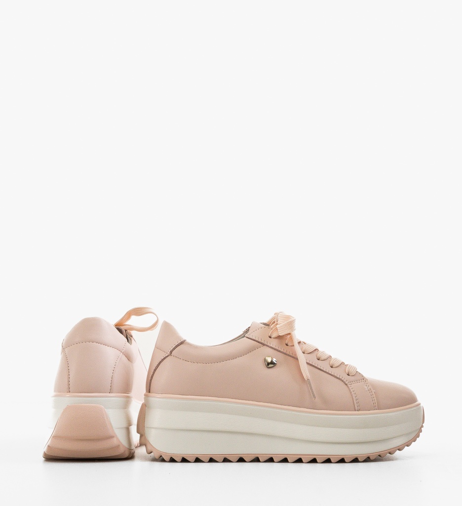 Sneakers Dama Arioami Roz Confortabili - imagine 4