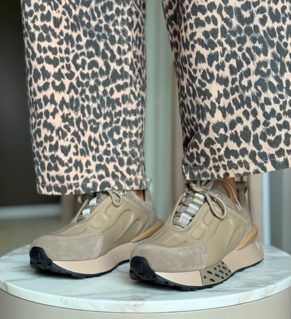 Sneakers Dama Kajmer Khaki - Confort și Stil - imagine 4