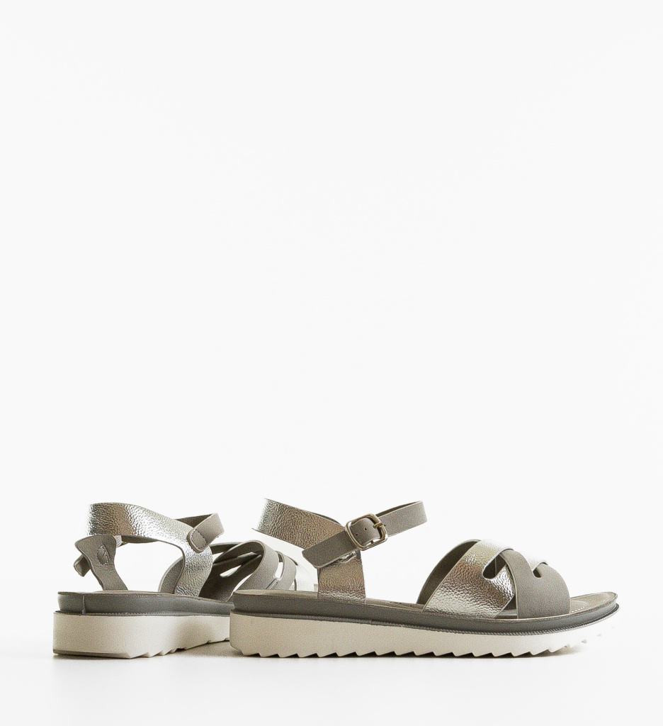 Sandale Dama Argintii Halifax - Eleganta si Stil - imagine 6