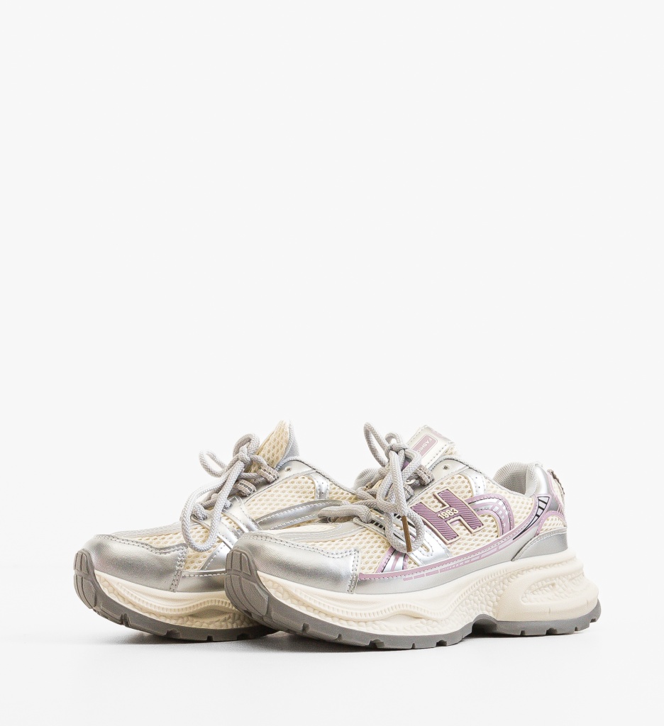 Sneakers Dama Dotson Gri | Confort & Stil Modern - imagine 6