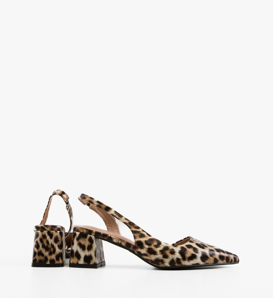 Pantofi Dama Deder Print 2 Eleganți - imagine 2
