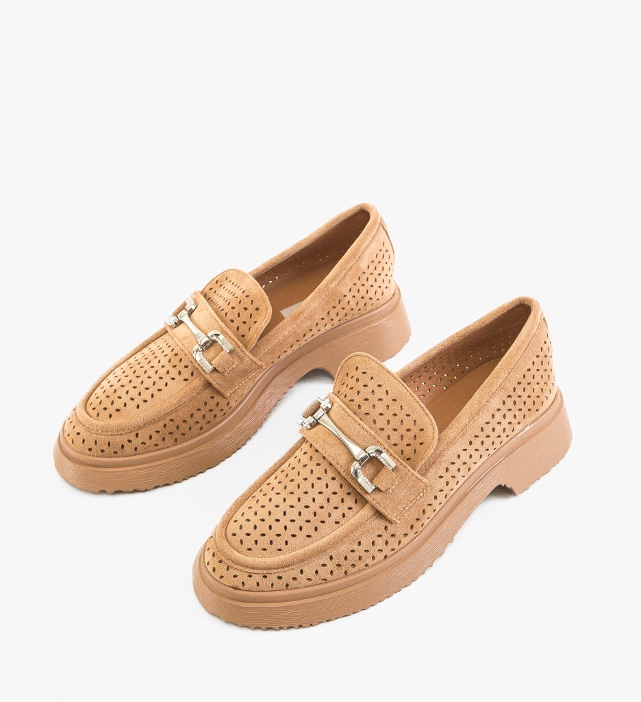 Pantofi Casual Irry Khaki | Confort și Stil - imagine 4