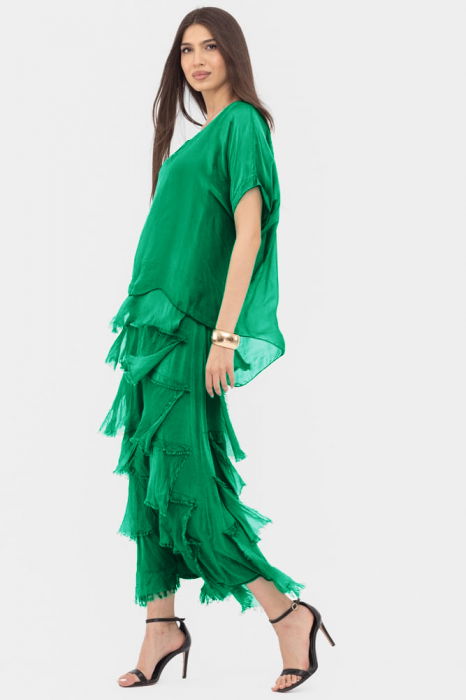 Rochie Verde Smarald Shopika | Design Elegant