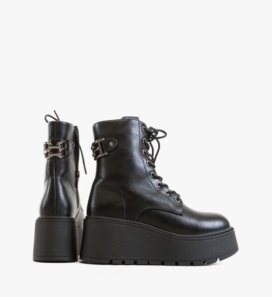 Ghete Dama Negre Elegante - Stil și Confort Zilnic - imagine 2