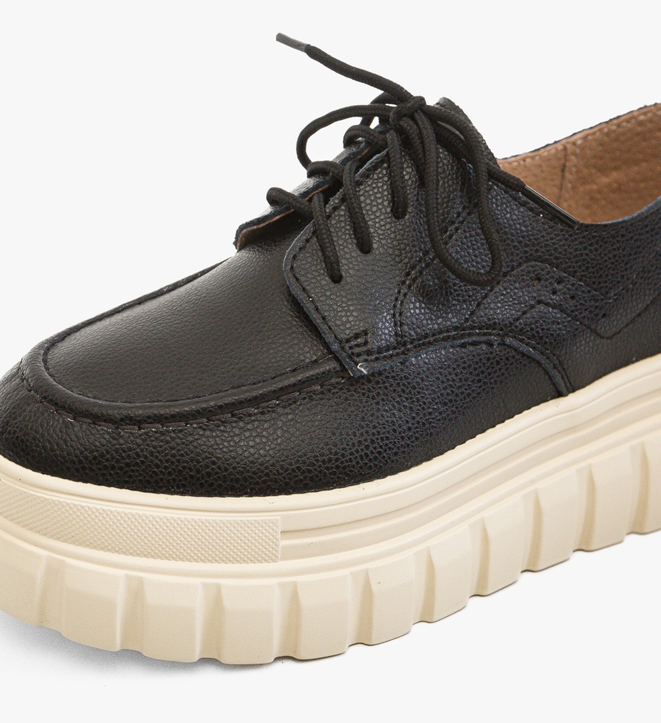 Pantofi Casual Loprem Negri - Confort și Stil - imagine 7