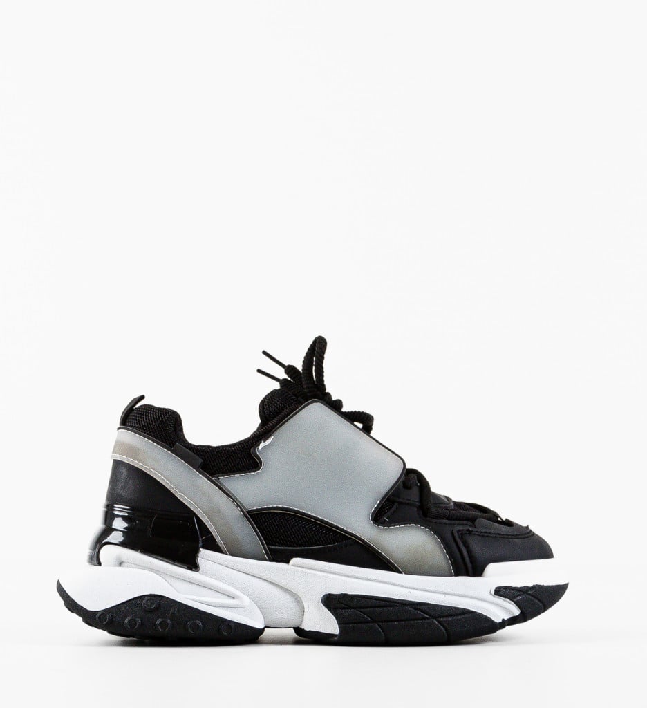 Sneakers Dama Mallorca Negri - Confort Stilat - imagine 6