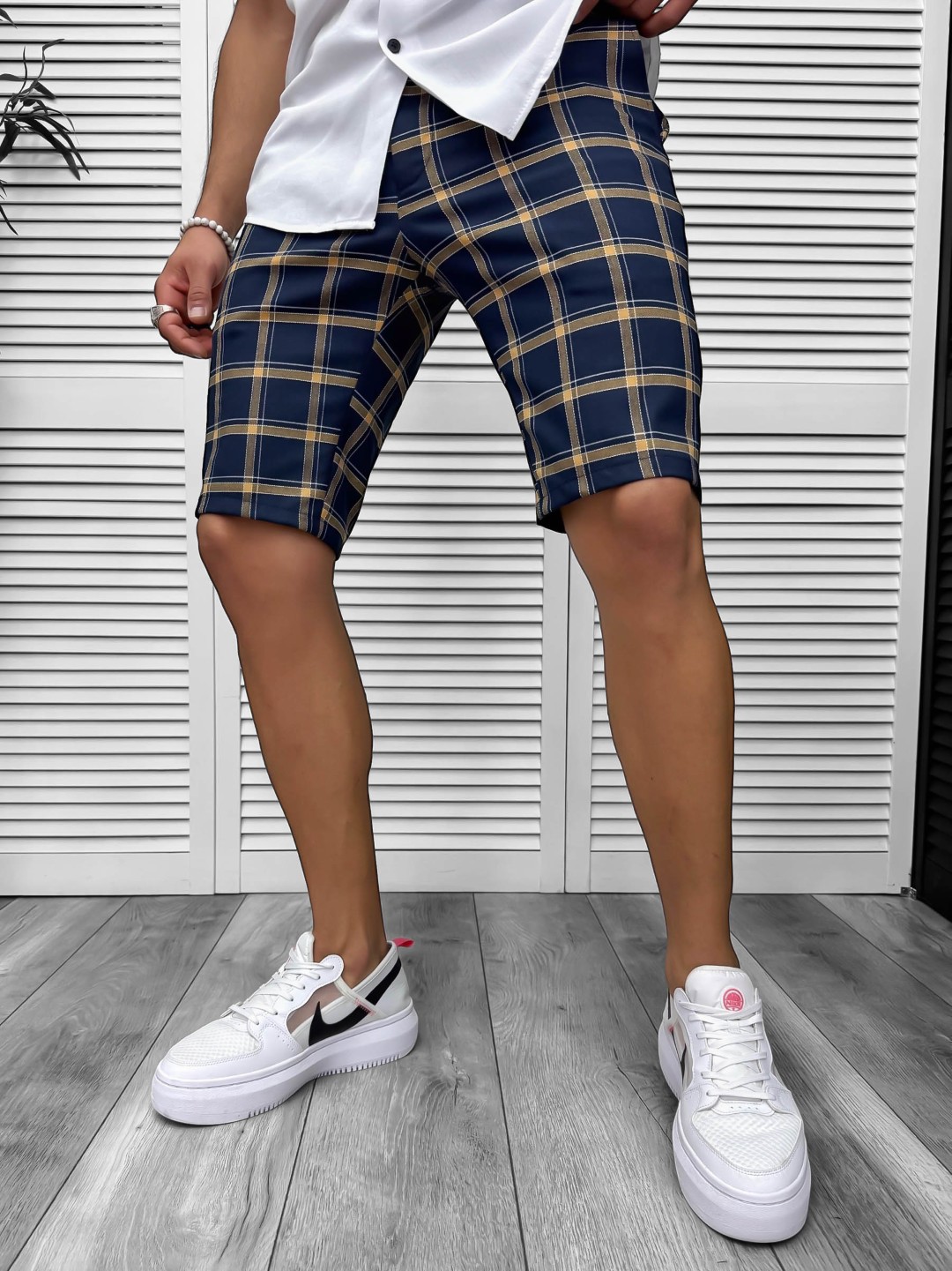 Pantaloni Casual Barbati cu Imprimeu Modern