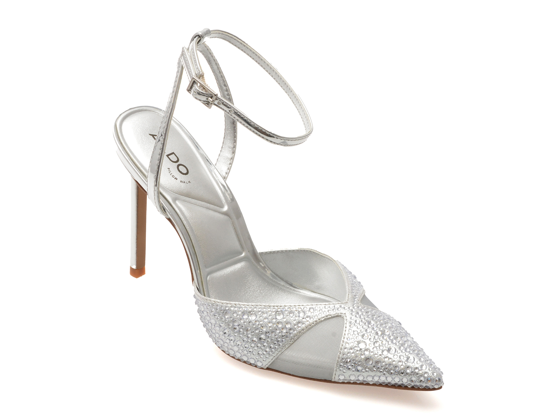 Pantofi Eleganti ALDO Argintii - Stil Refined
