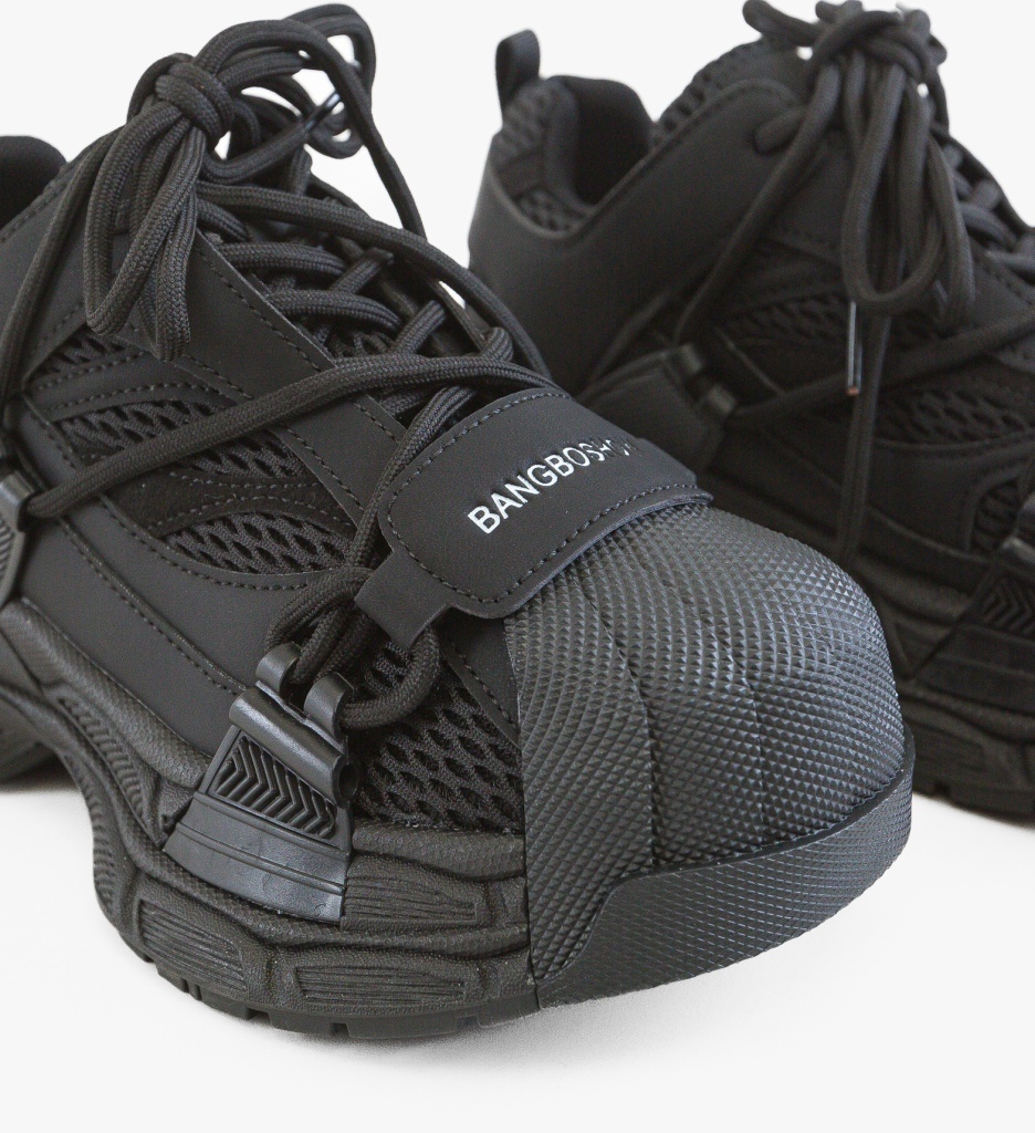 Sneakers Dama Bango Negri | Confort Sport - imagine 3