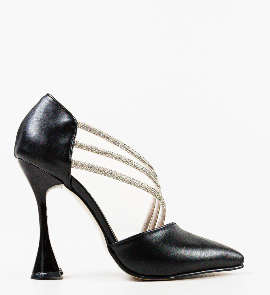 Pantofi dama Egeptam Negri - Eleganță maximă - imagine 5