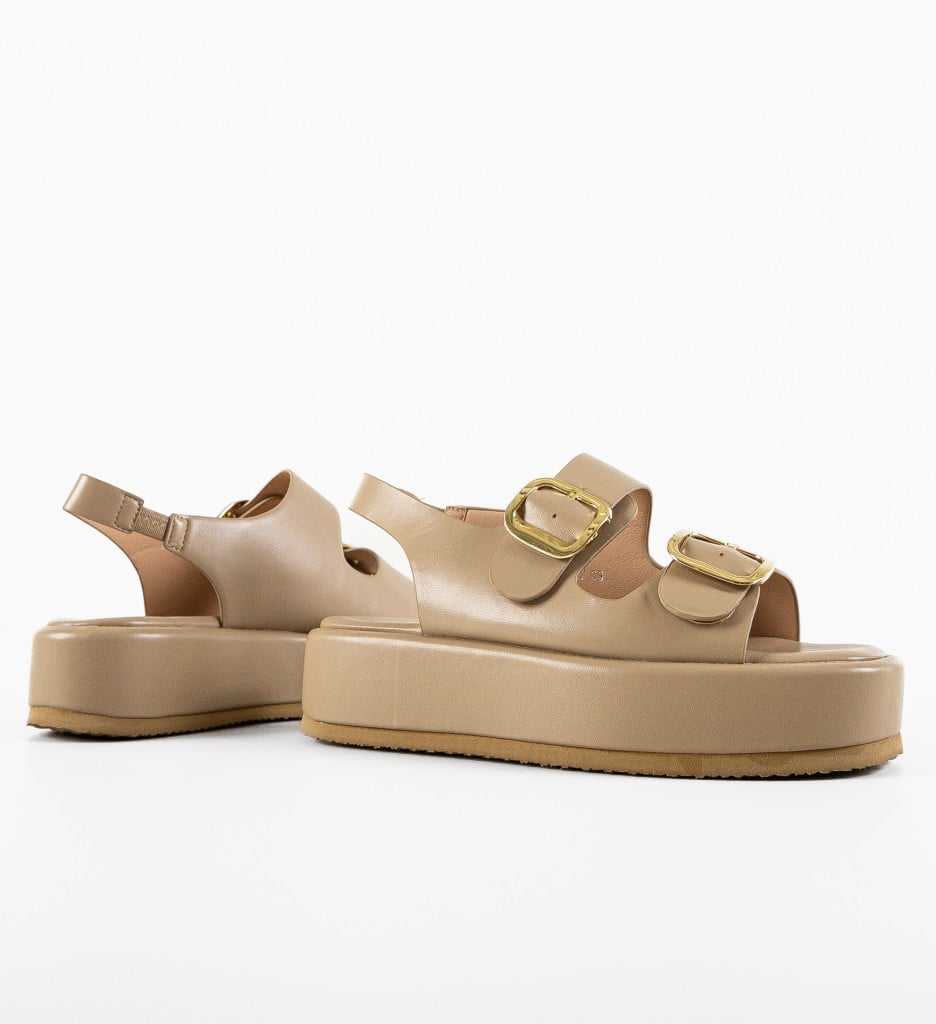 Sandale Dama Willow Khaki - Confort și Stil - imagine 8