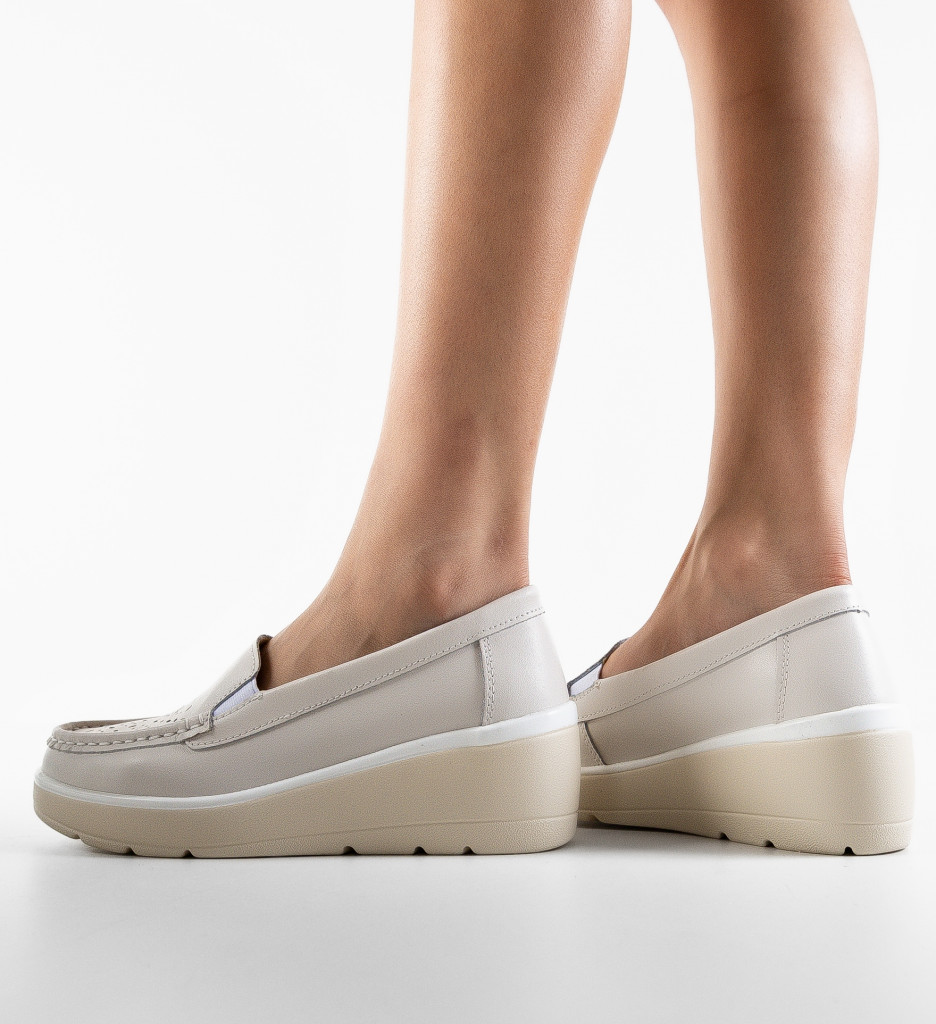 Pantofi Casual Atic Albi - Confort și Stil Zilnic - imagine 3
