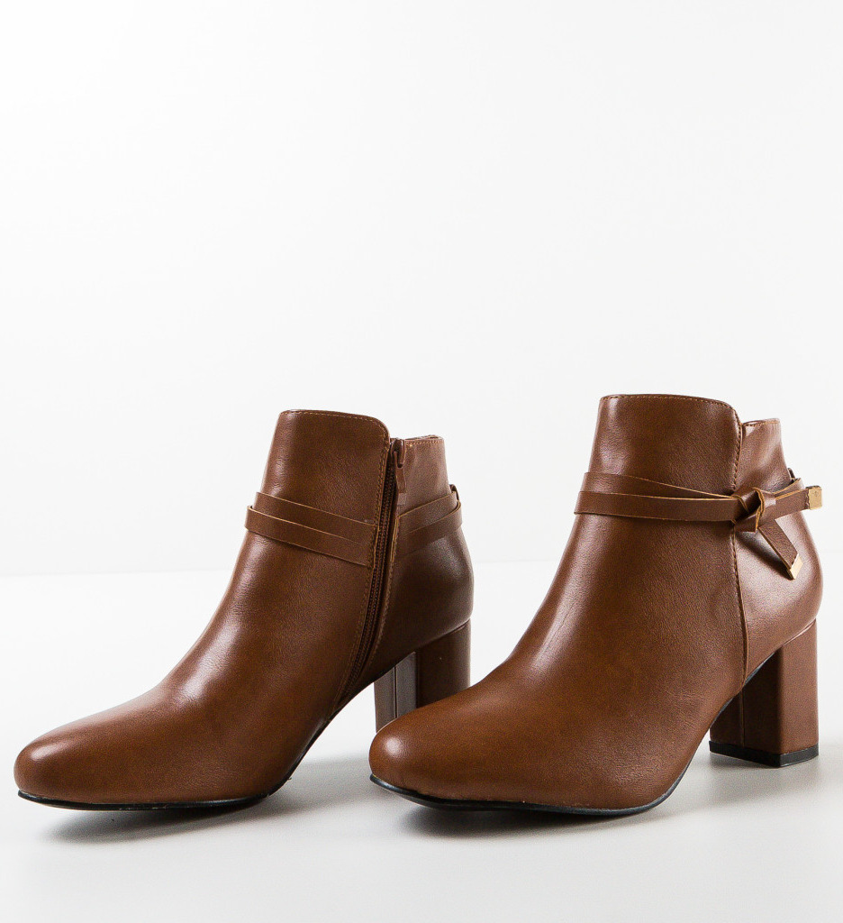 Botine Walton Camel | Eleganță și Confort - imagine 5