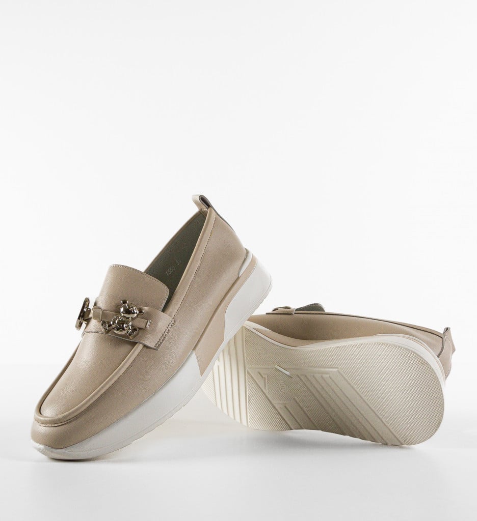 Pantofi Casual Dama Adamo Bej | Confort și Stil - imagine 7