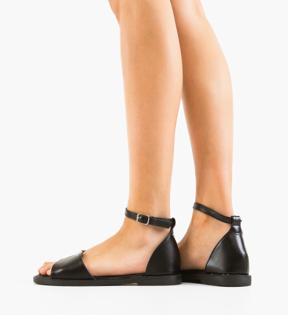 Sandale Dama Vyhamo Negre - Eleganță și Confort - imagine 2