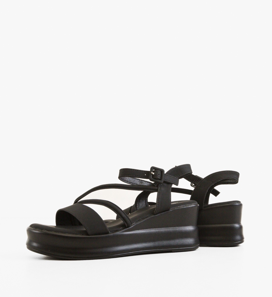 Platforme Dama Patos Negre - Eleganță și Stil - imagine 4
