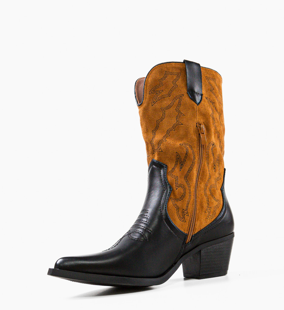 Cizme Dama Shanic Camel | Stil si Confort - imagine 8