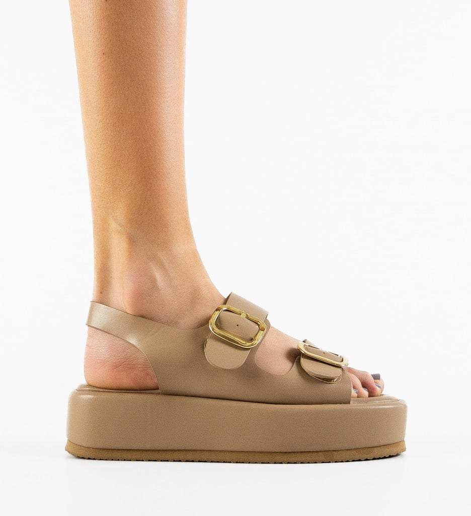 Sandale Dama Willow Khaki - Confort și Stil - imagine 6