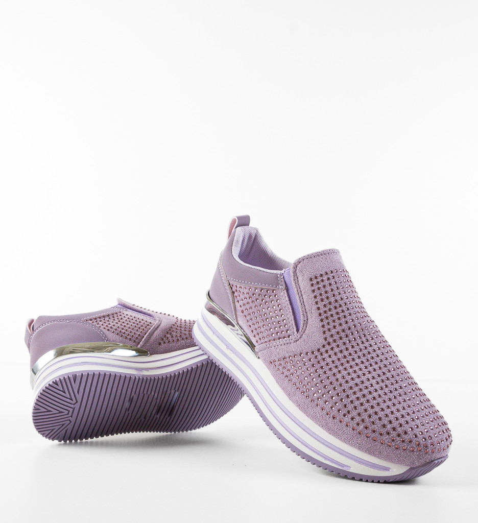 Pantofi Sport Jazmin Mov - Confort si Stil - imagine 6