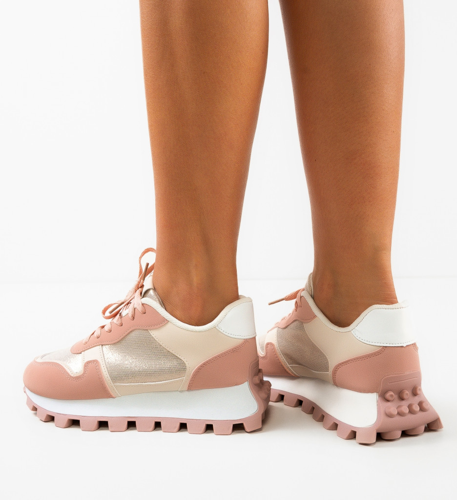 Sneakers Dama Roz Riya - Confort si Stil Urban - imagine 2
