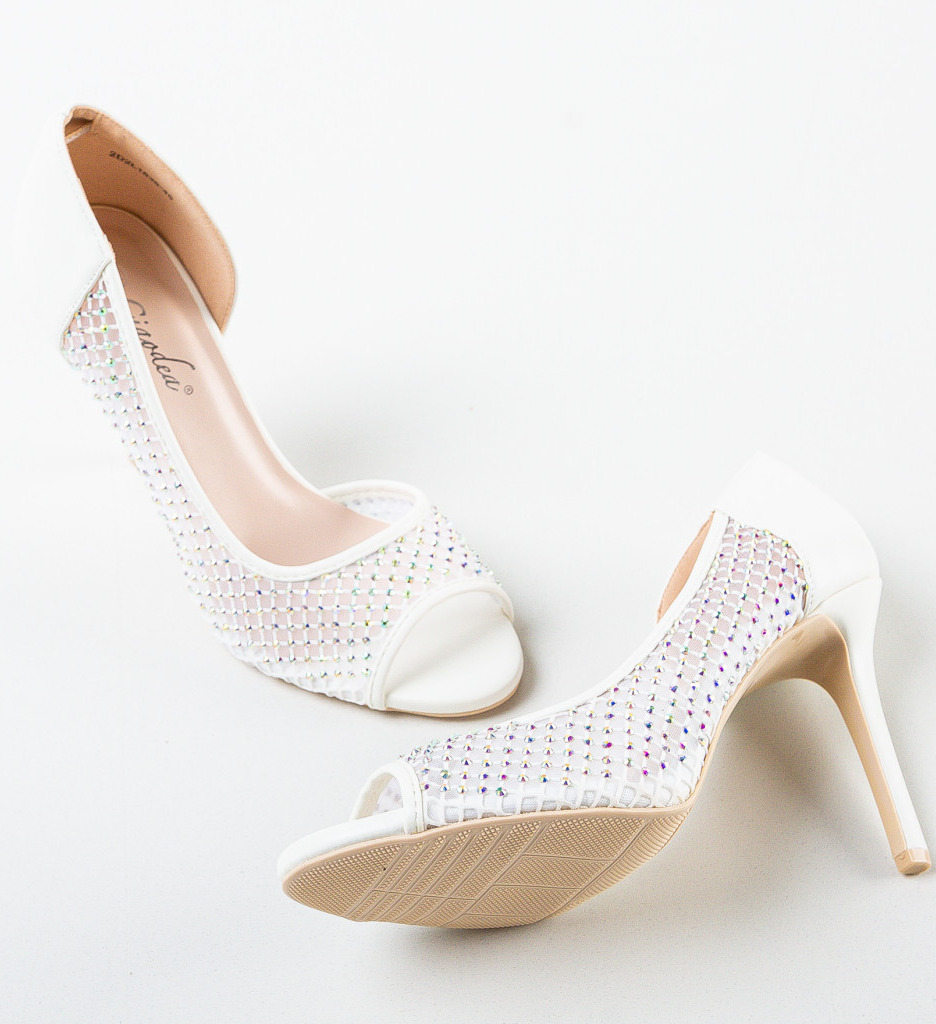 Pantofi Kimora Albi | Eleganță la Preț Accesibil - imagine 7