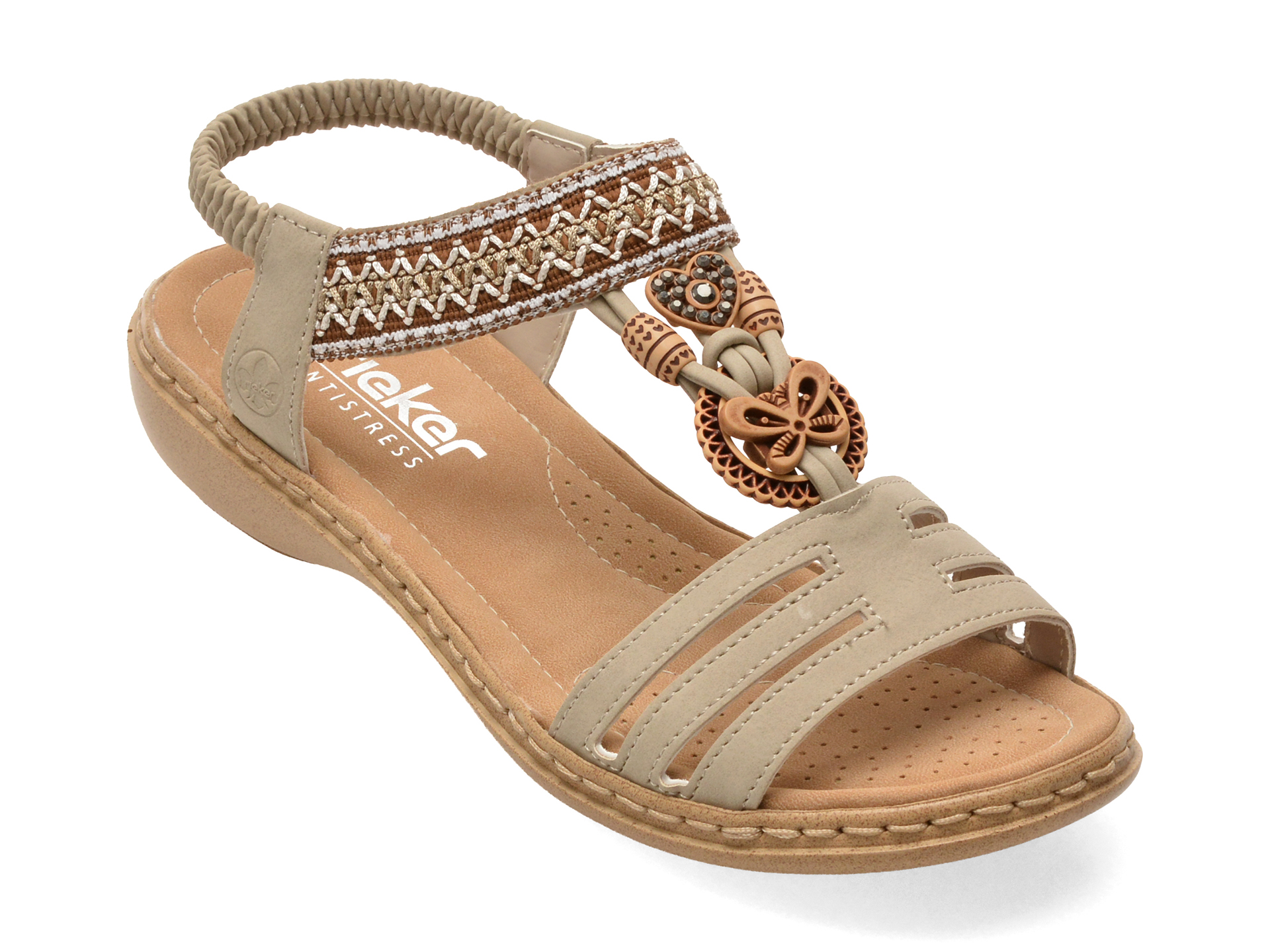 Sandale Rieker 61855 Gri Confortabile