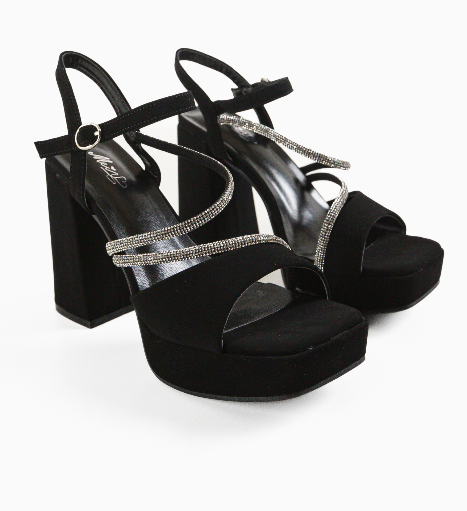 Sandale Ferres Negre - Eleganță și Stil - imagine 7