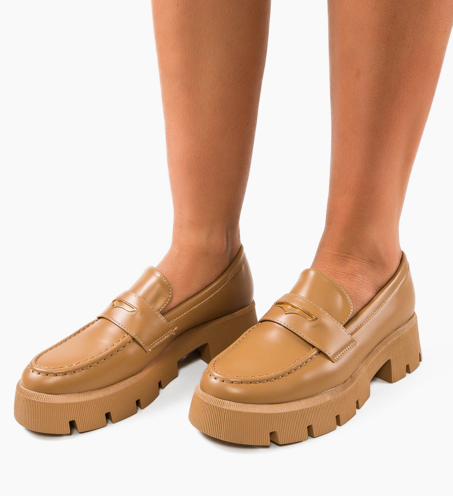 Pantofi House Camel Confort & Stil - imagine 3