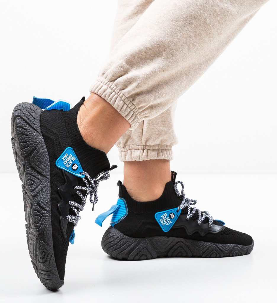 Pantofi Sport Segsten Negri | Confort și Stil