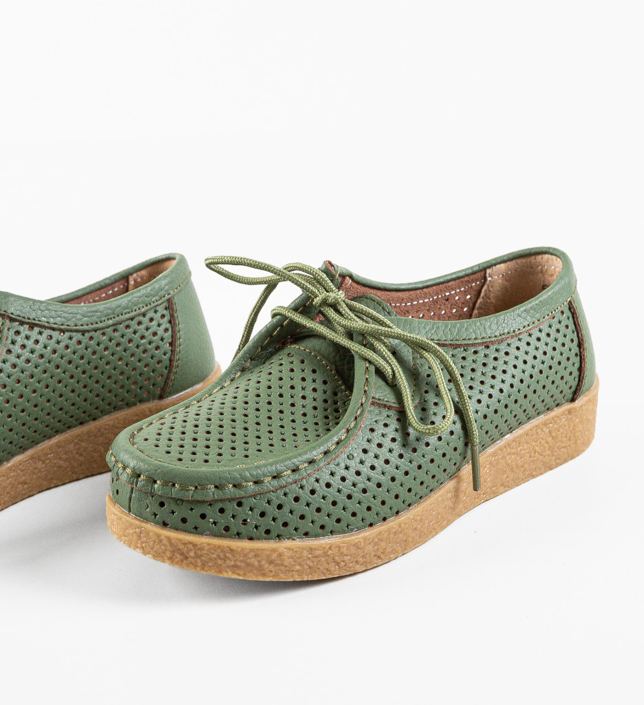 Pantofi Casual Yorker Verzi - Stil și Confort - imagine 6