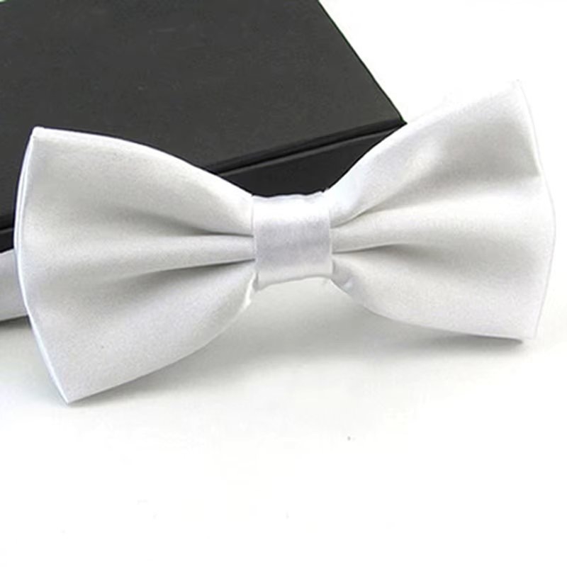 Papion Alb Picadili Eleganță Barbătesc