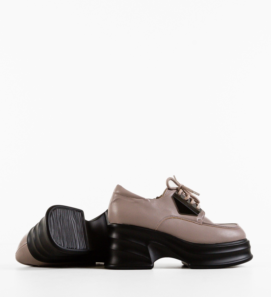 Pantofi Casual Dama Barteon Gri | Confort Zilnic - imagine 5