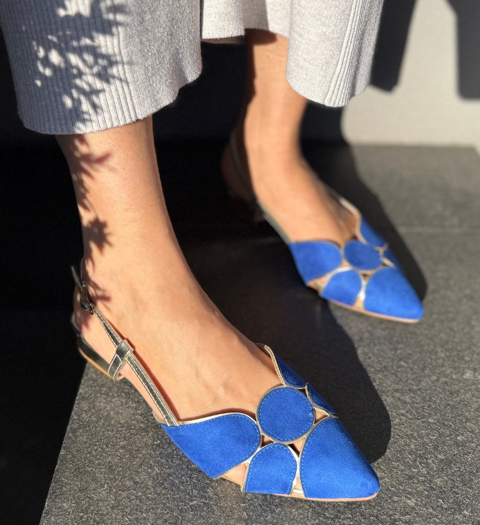 Pantofi dama Xquenda Bleumarin eleganți